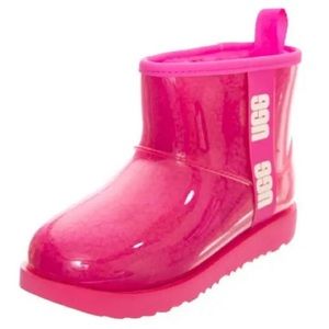 UGG Original Short Boots in Hibiscus Pink Clear Sherling Boots
